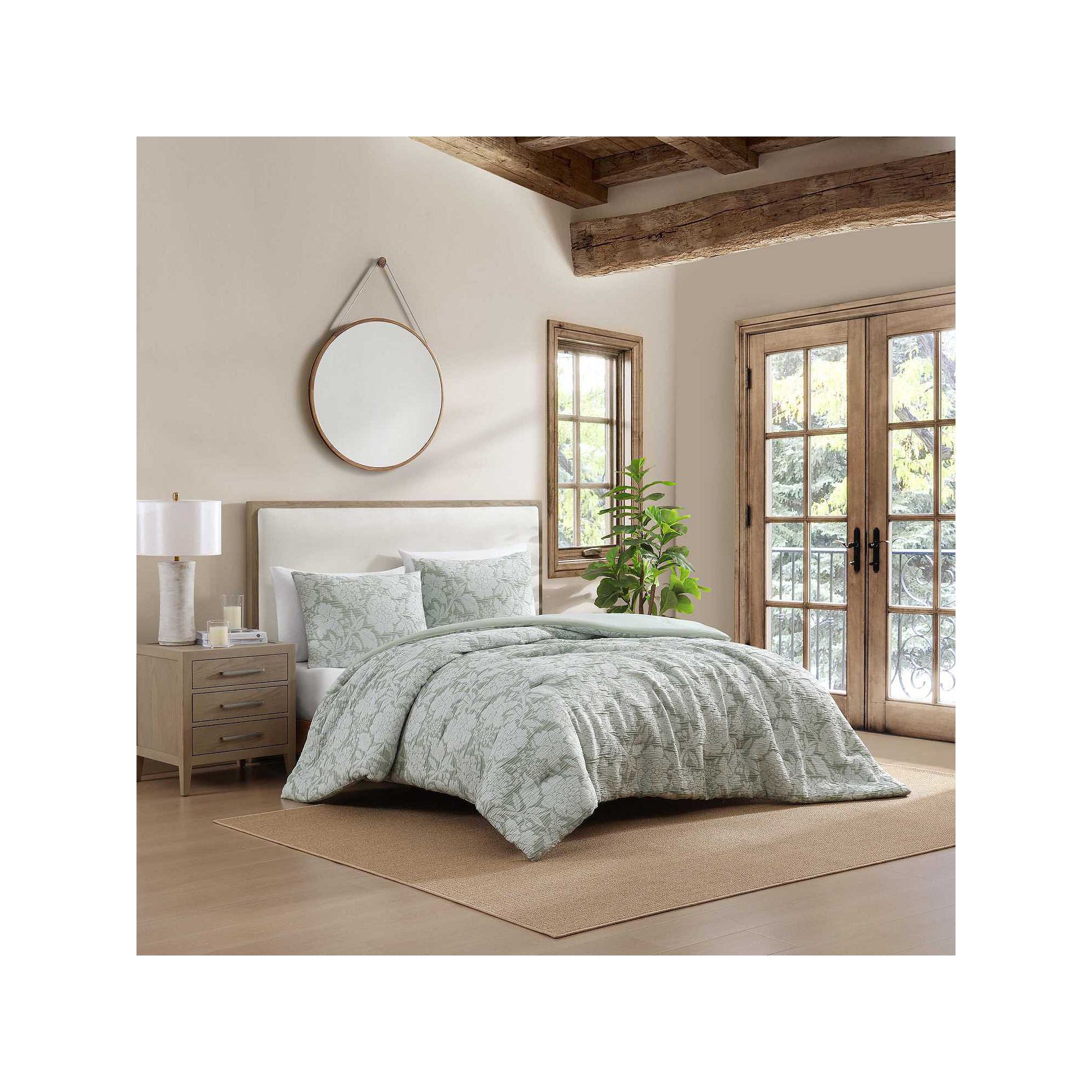Stone Cottage Redding Floral Gray King Duvet Cover Set, Redding Floral Gree