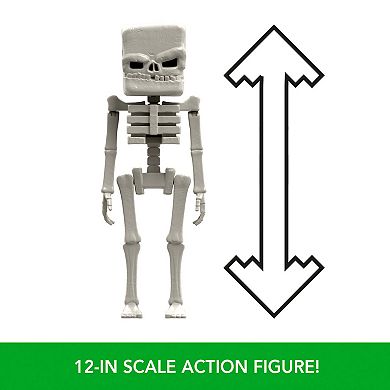 Mattel Minecraft Skeleton 12-inch Large-Scale Action Figure