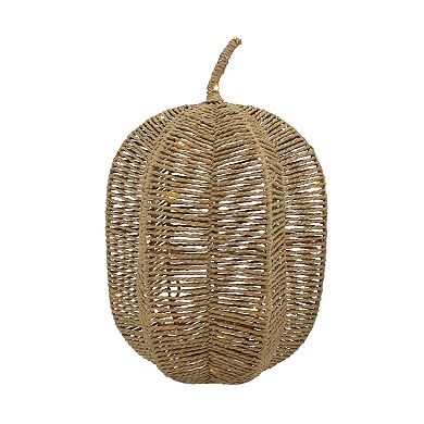 Celebrate Together™ Fall LED Wicker Pumpkin Table Decor