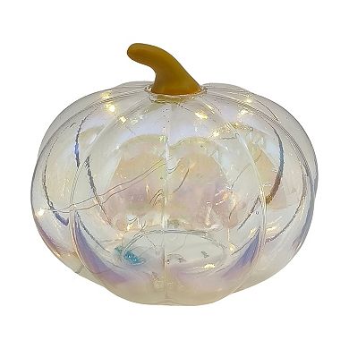 Celebrate Together™ Fall LED Clear Glass Pumpkin Table Decor