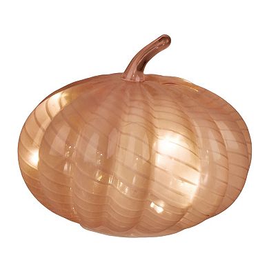 Celebrate Together™ Fall Marbled Glass Pumpkin Table Decor