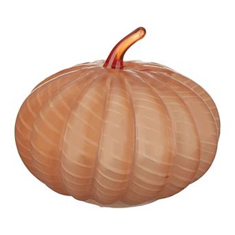 Celebrate Together™ Fall Marbled Glass Pumpkin Table Decor