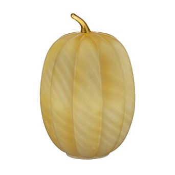 Celebrate Together™ Fall Marbled Glass Pumpkin Table Decor