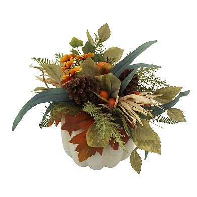 Celebrate Together™ Fall Artificial Pumpkin & Sunflower Botanical Arrangement Table Decor