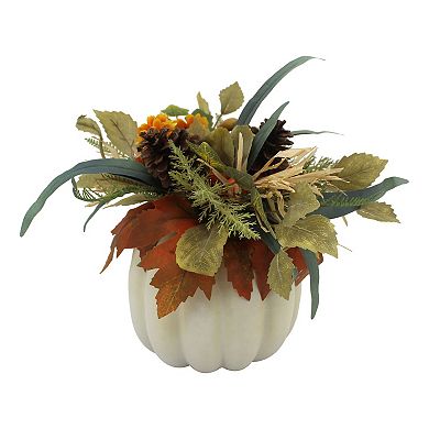 Celebrate Together™ Fall Artificial Pumpkin & Sunflower Botanical Arrangement Table Decor