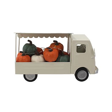 Celebrate Together™ Fall Metal LED Pumpkin Truck Table Decor