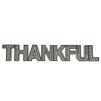 Celebrate Together™ Fall Thankful Wood Sign Table Decor
