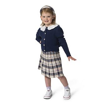 Girls 4-8 Draper James 2 pc Cardigan & Skirt Set