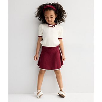 Girls 4-8 Draper James 2 pc Sweater & Skirt Set