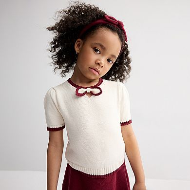 Girls 4-8 Draper James 2-pc. Sweater & Skirt Set