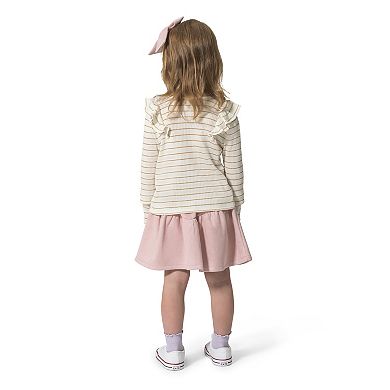 Girls 4-8 Draper James 2-pc. Skirt & Long Sleeve Top Set