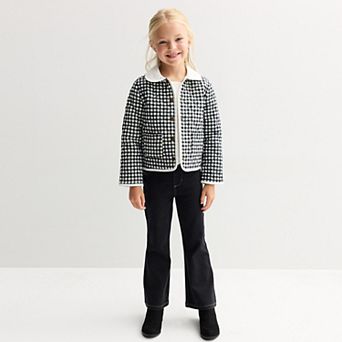 Girls 4-8 Draper James 3 pc Jacket, Tee & Pants Set