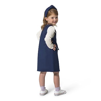 Girls 4-8 Draper James 2-pc. Jumper Dress & Long Sleeve Top Set