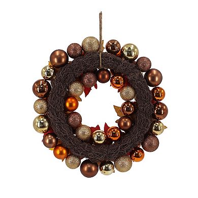 Celebrate Together™ Fall Pumpkin Bauble Wreath