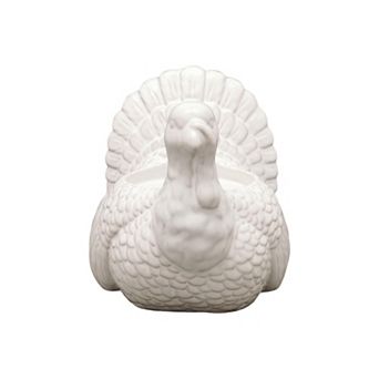 Celebrate Together™ Fall Ceramic Turkey Pillar Candle Holder