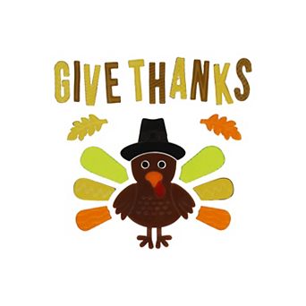 Celebrate Together™ Fall Give Thanks Turkey Wall Decal