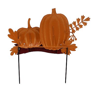 Celebrate Together™ Fall Welcome Pumpkins Metal Garden Stake Outdoor Decor