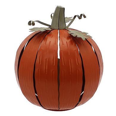 Celebrate Together™ Fall Metal LED Pumpkin Table Decor Small