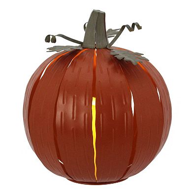 Celebrate Together™ Fall Metal LED Pumpkin Table Decor Small