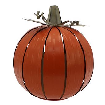 Celebrate Together™ Fall Metal LED Pumpkin Table Decor Small