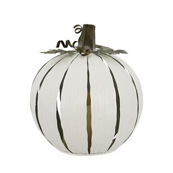 Celebrate Together™ Fall Metal LED Pumpkin Table Decor Small