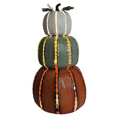 Celebrate Together™ Metal Pumpkin Stack Outdoor Decor