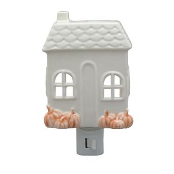 Celebrate Together™ Fall Ceramic Cottage Night Light
