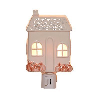 Celebrate Together™ Fall Ceramic Cottage Night Light
