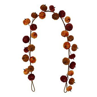 Celebrate Together™ Fall Velvet Pumpkin Garland