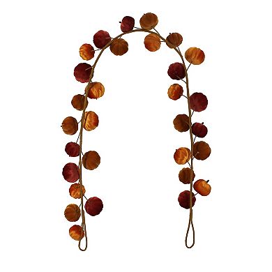 Celebrate Together™ Fall Velvet Pumpkin Garland