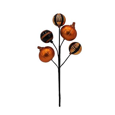 Celebrate Together™ Halloween Pumpkin & Bauble Artificial Stem