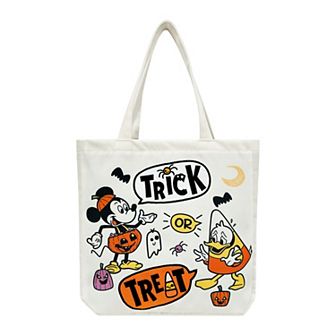 Celebrate Together™ Disney's Mickey Mouse & Donald Duck Halloween Canvas Treat Bag