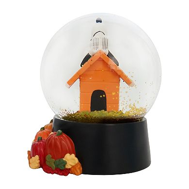 Snoopy Halloween Snow Globe Table Decor
