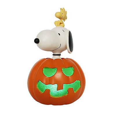 Celebrate Together™ Peanuts Snoopy & Woodstock Pumpkin LED Table Decor