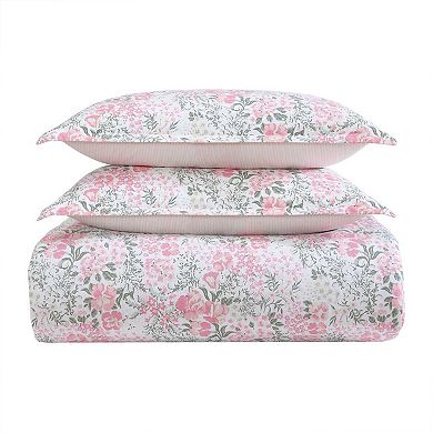 Laura Ashley Heather Garden Comforter Set with Shams