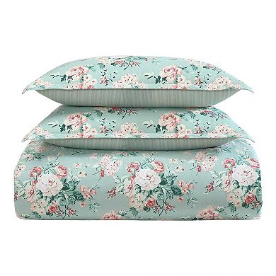 Laura Ashley Rosemoore Face Comforter Set with Shams