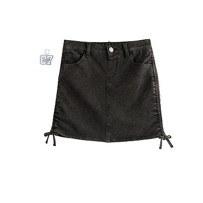Girls 7-16 Limited Too Side Cinch Denim Skirt