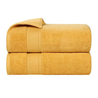 SUPERIOR Belmont Zero Twist Cotton Medium Weight Absorbent Bath Towel Set