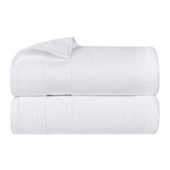 SUPERIOR Belmont Zero Twist Cotton Medium Weight Absorbent Bath Towel Set