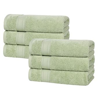 SUPERIOR Belmont Zero Twist Cotton Medium Weight Absorbent Hand Towel Set