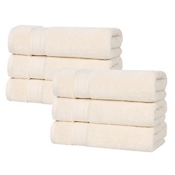 SUPERIOR Belmont Zero Twist Cotton Medium Weight Absorbent Hand Towel Set