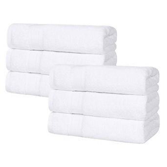 SUPERIOR Belmont Zero Twist Cotton Medium Weight Absorbent Hand Towel Set