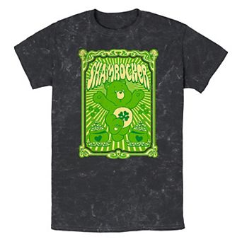 Men's Care Bears Shamrocker Mineral Wash Graphic Tee