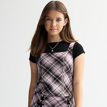 Girls 7-16 Limited Too 2-Fer Corset Top