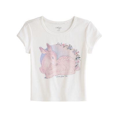 Girls 7-16 Limited Too Graphic Baby Tee