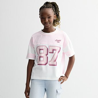 Girls 7-16 Limited Too Jersey Graphic Tee