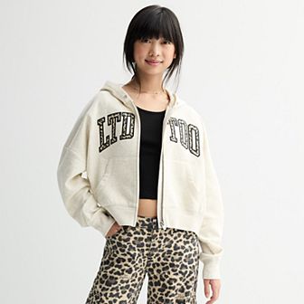Girls 7-16 Limited Too Full Zip Hoodie