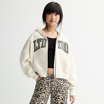 Girls 7-16 Limited Too Full Zip Hoodie