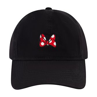 Disney's Minnie Mouse Women's Bow Embroidered Dad Cap