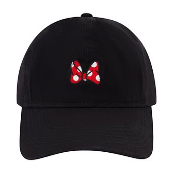 Disney's Minnie Mouse Women's Bow Embroidered Dad Cap
